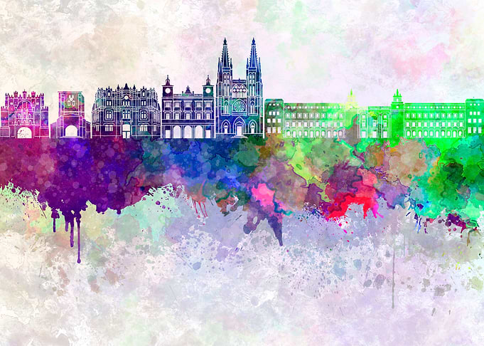 Burgos skyline