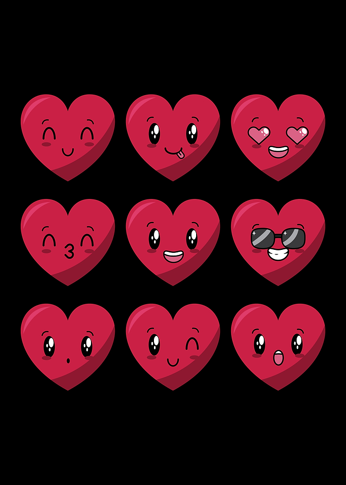 Heart Emojis Valentines