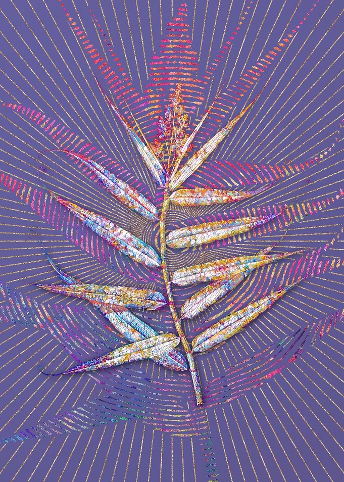 Bush Cane Mosaic Botanical