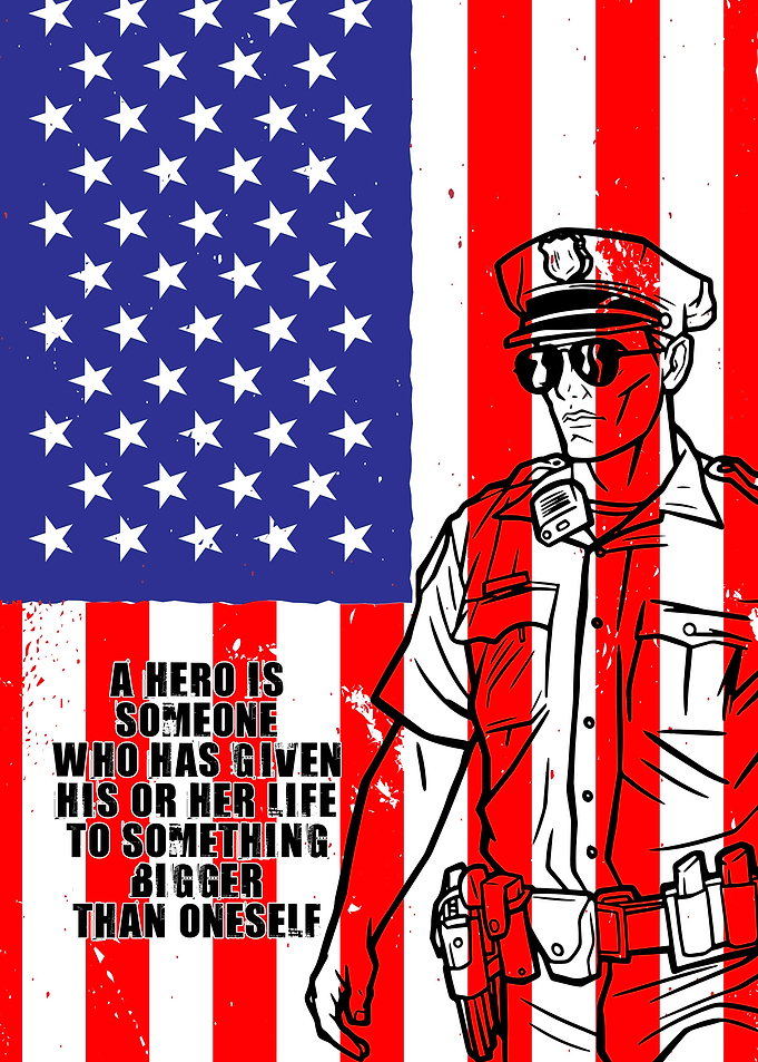 Police Wall Art Decor