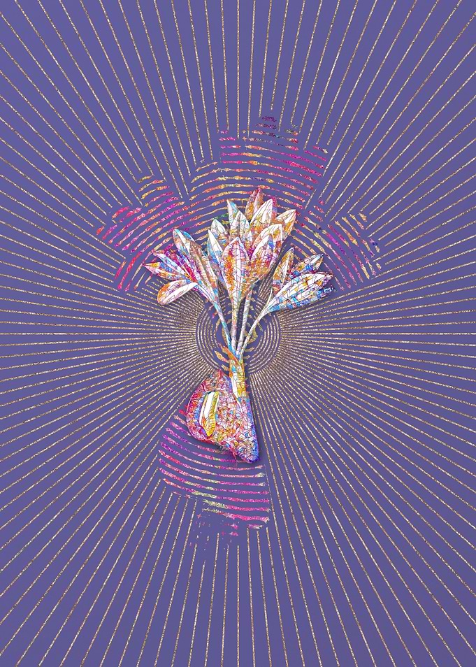 Autumn Crocus Mosaic 2