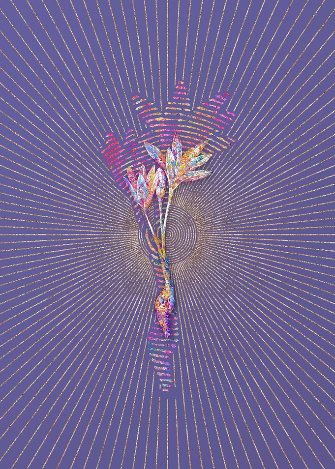Autumn Crocus Mosaic 4