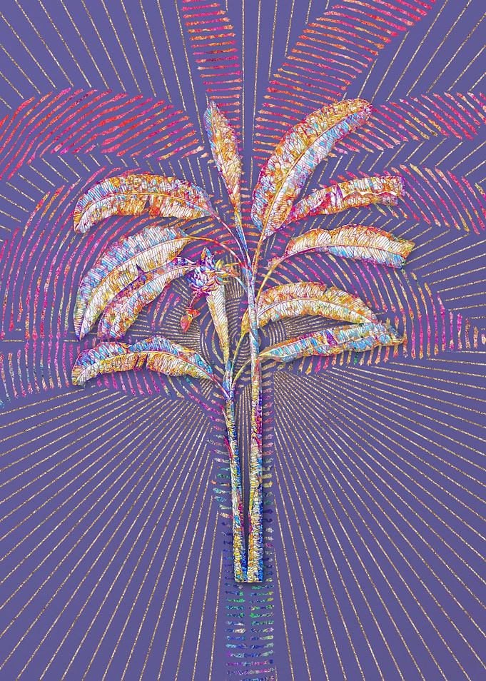 Banana Tree Mosaic