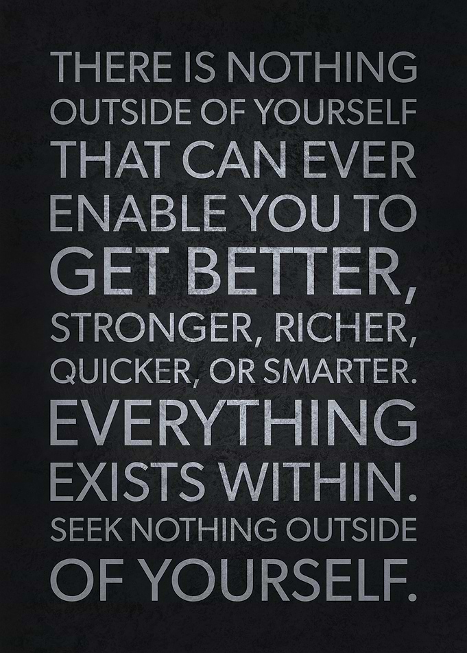 Everything Exists Within