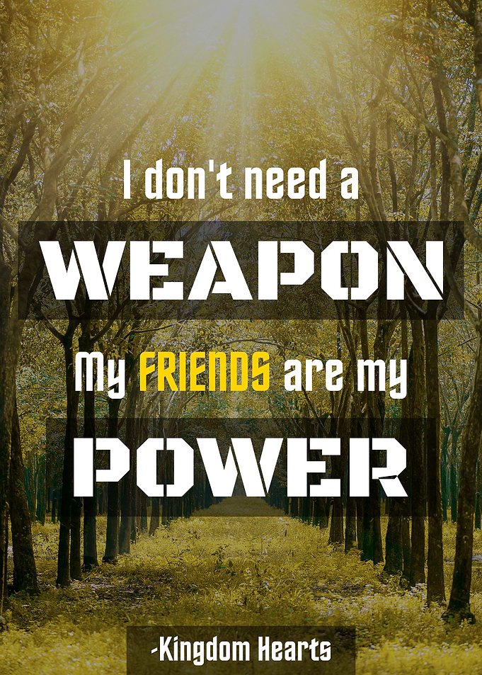 Kingdom Hearts quote