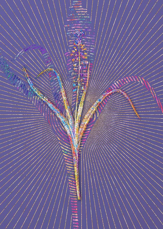Grape Hyacinth Mosaic