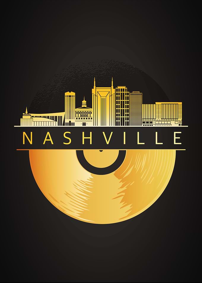 Nashville City Skyline