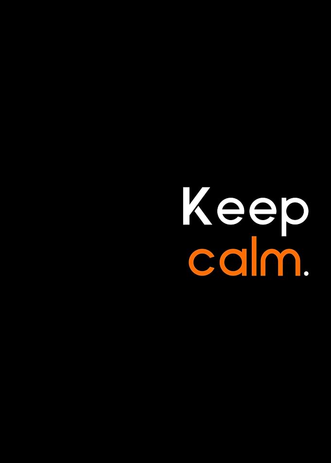 keep calm