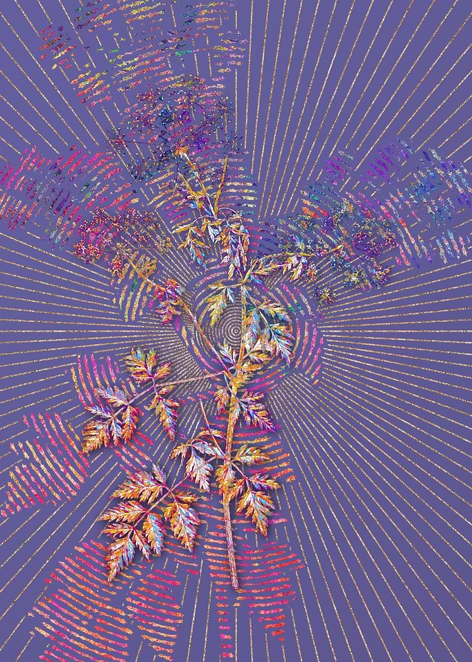 Hemlock Flowers Mosaic