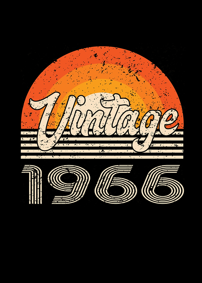 Vintage 1966 Birthday