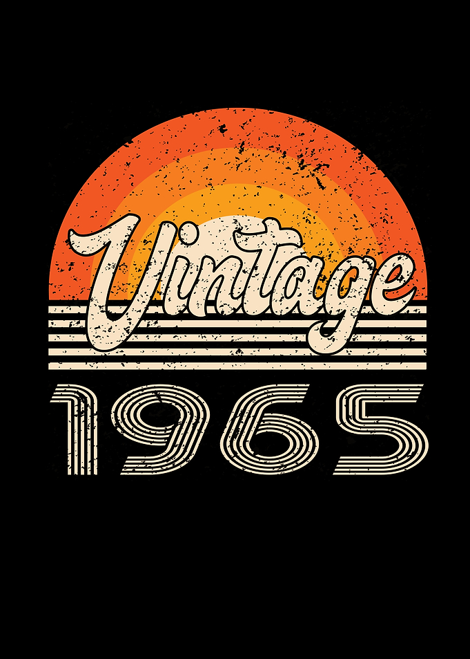 Vintage 1965 Birthday