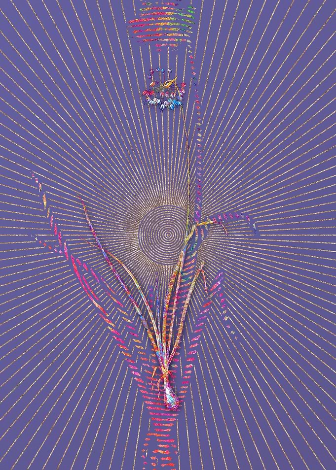 Nodding Onion Mosaic