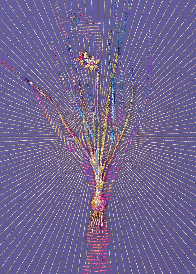 Rush Leaf Jonquil Mosaic