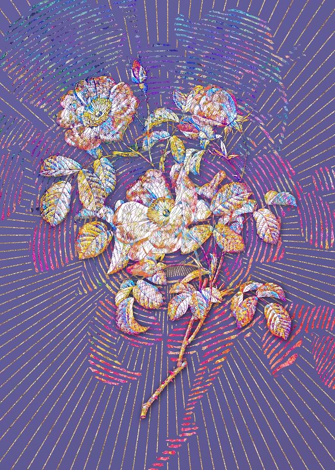 Rose of Love Bloom Mosaic