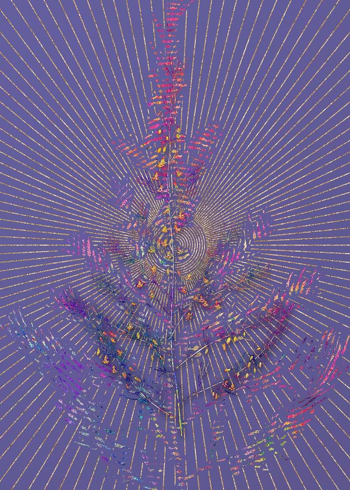Sea Asparagus Mosaic