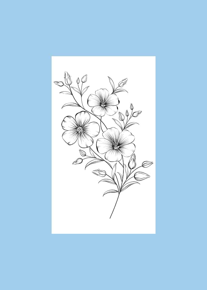 Linen Flower
