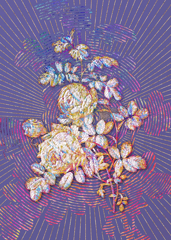 Sulphur Rose Mosaic