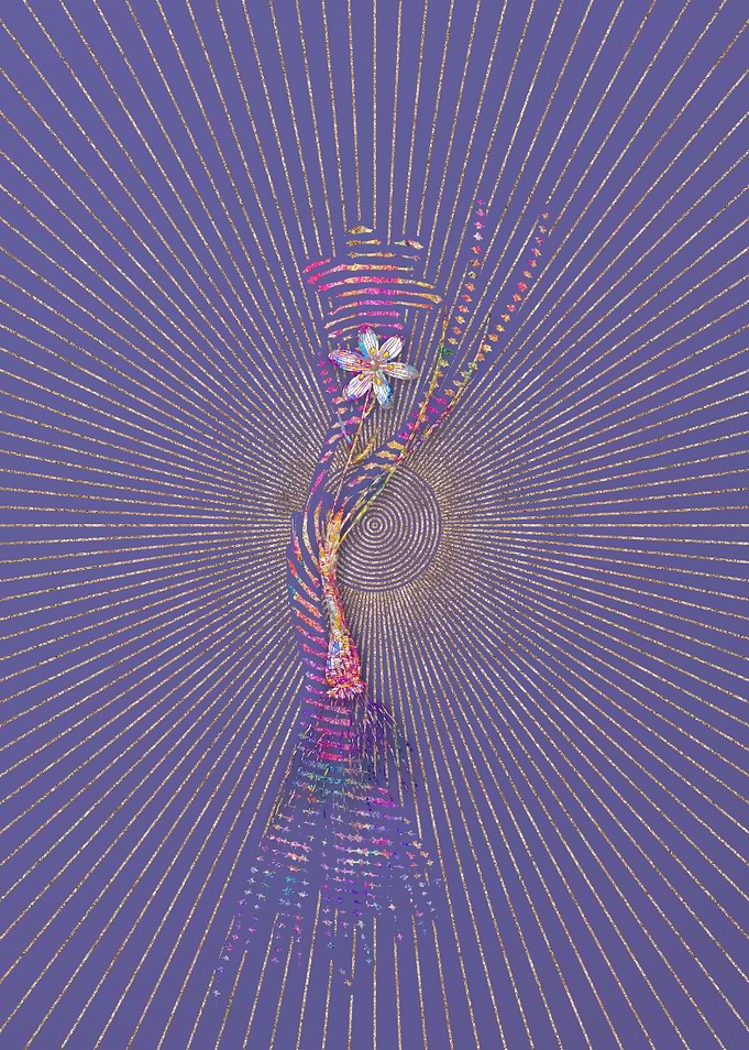 Snowdon Lily Mosaic Flower