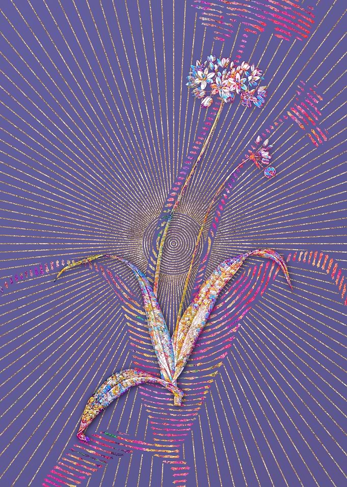 Spring Garlic Mosaic