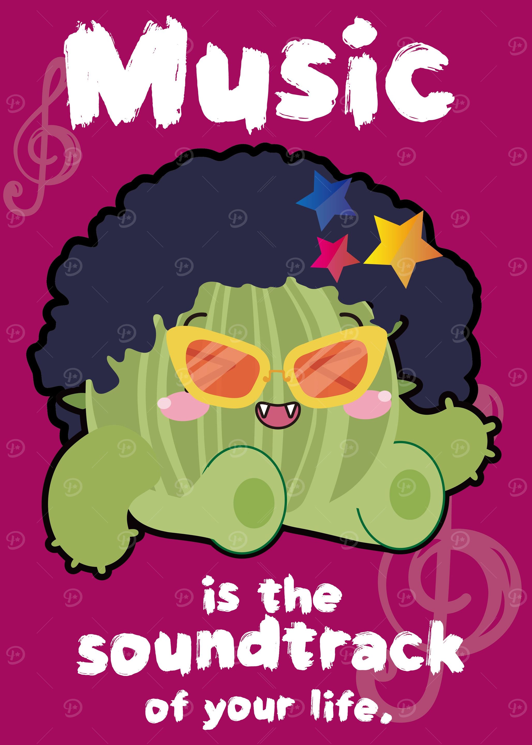 Cool Music Cactus Ball
