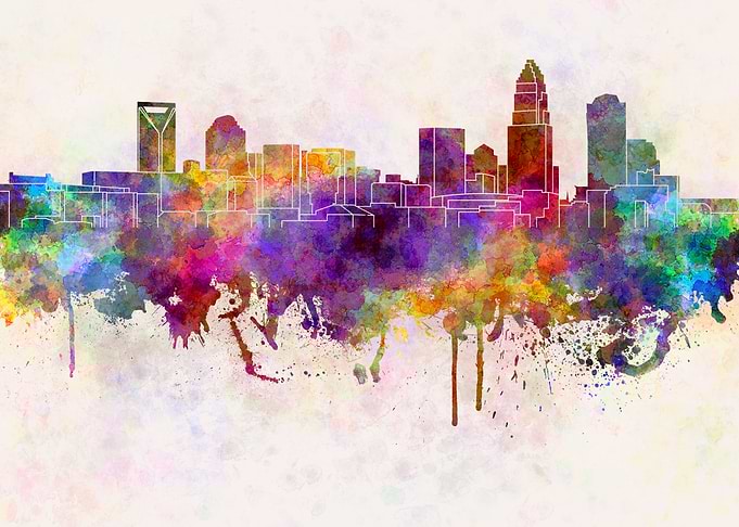 Charlotte skyline