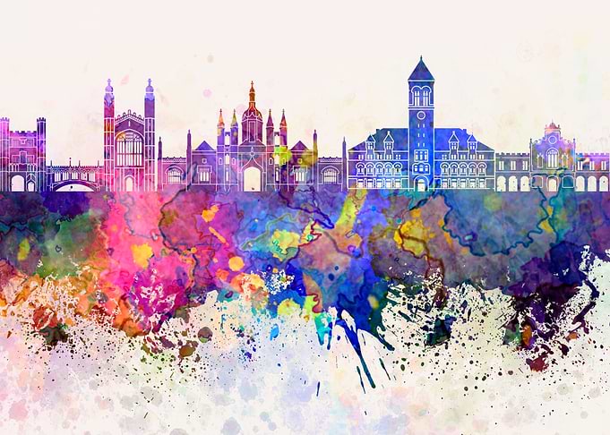 Cambridge skyline
