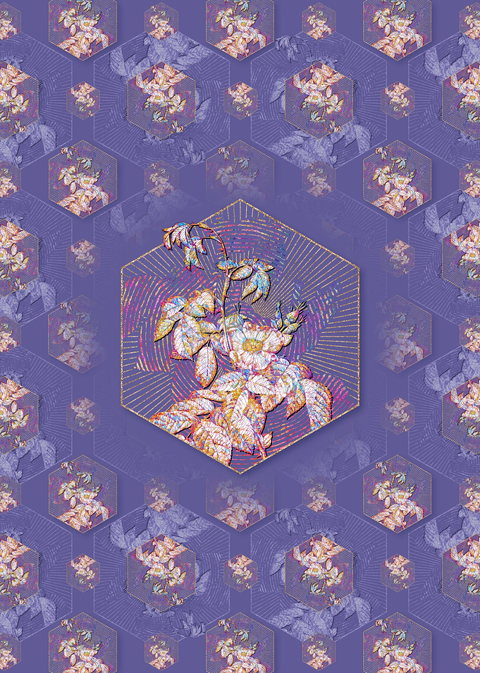 Apple Rose Pattern