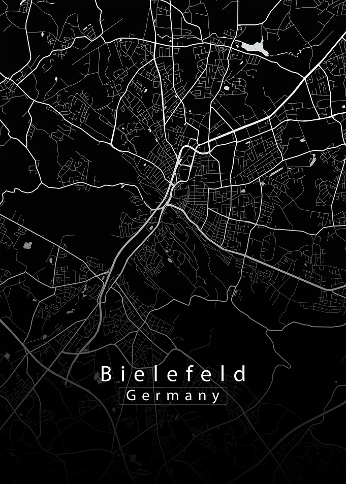 Bielefeld City Map