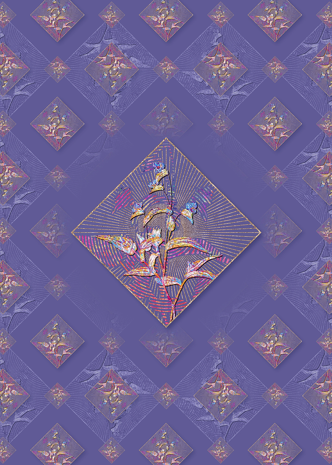 Blue Spiderwort Pattern