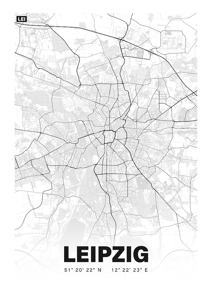 Stadtplan Leipzig