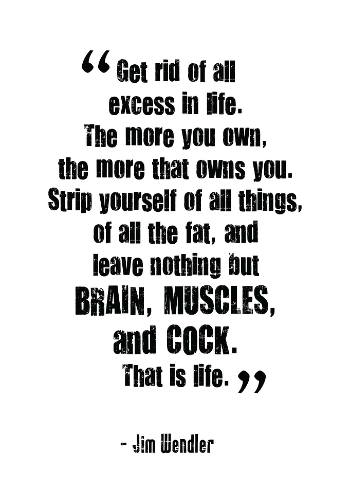 Get Rid Of All Excess