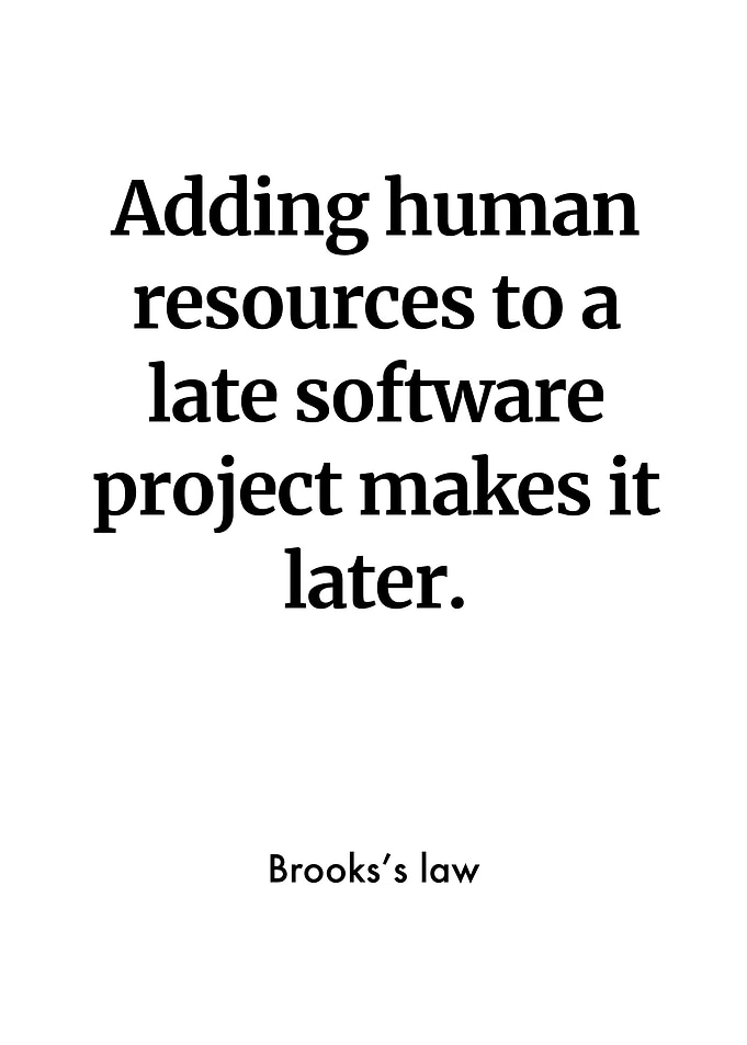 Brookss law