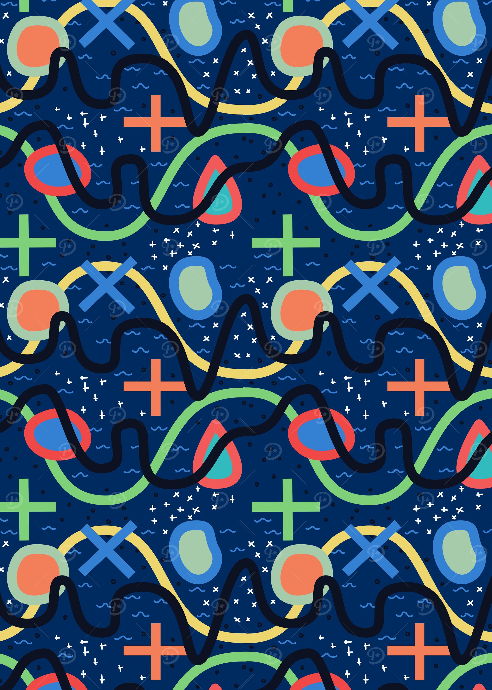 Abstract Colorful Flow
