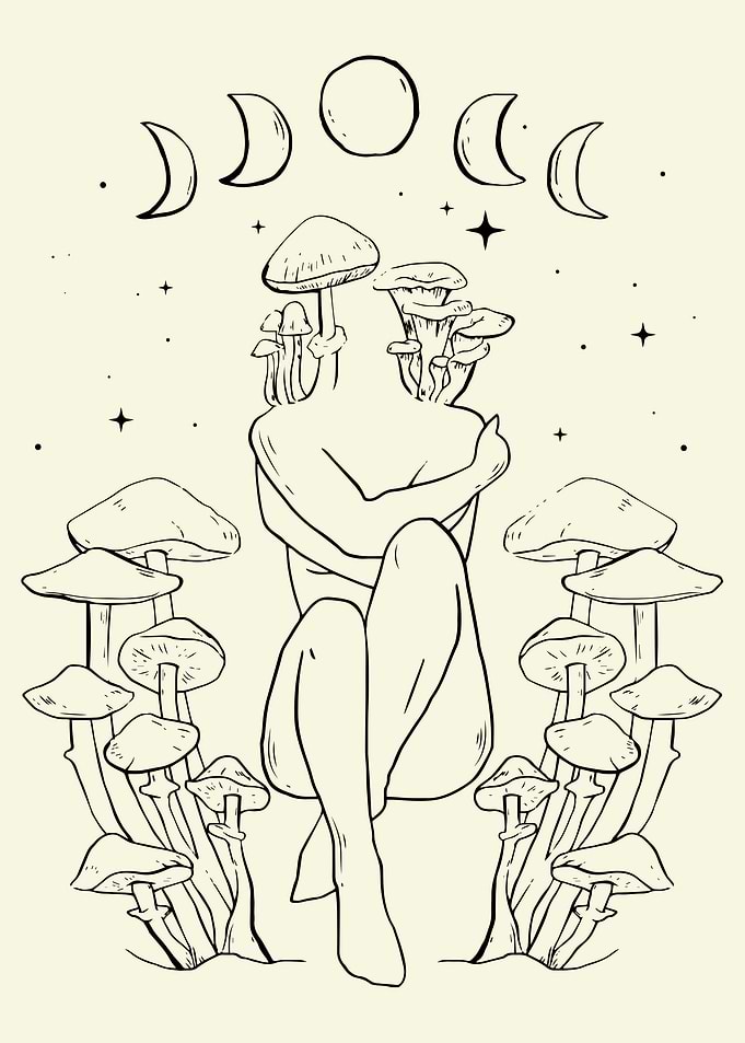 Cottagecore Mushroom