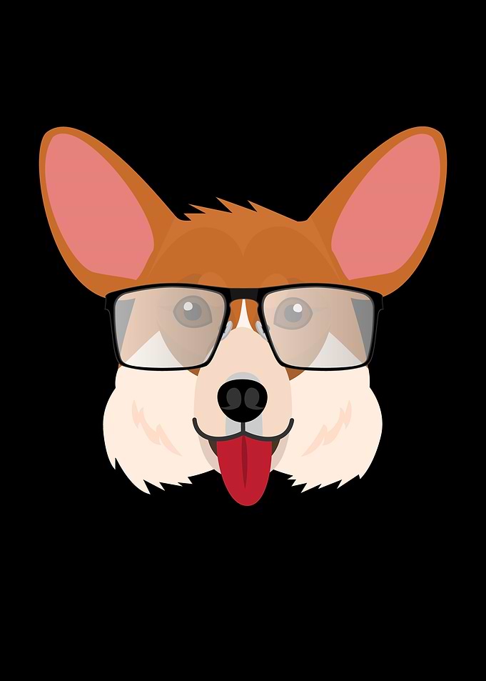 Dog With Glasses Puppy