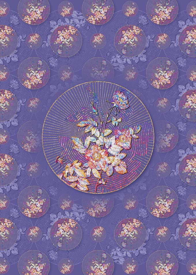Alpine Rose Pattern