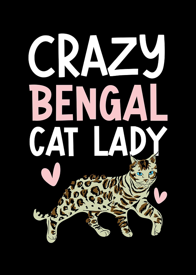 Crazy Bengal Cat Lady