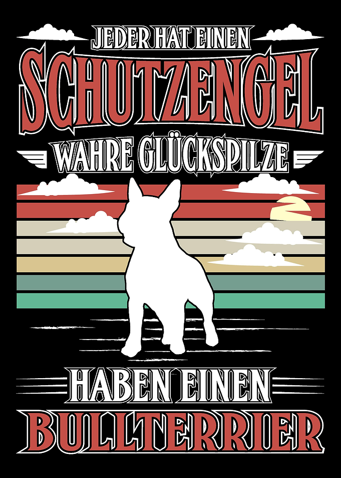 Bullterrier Schutzengel Mi