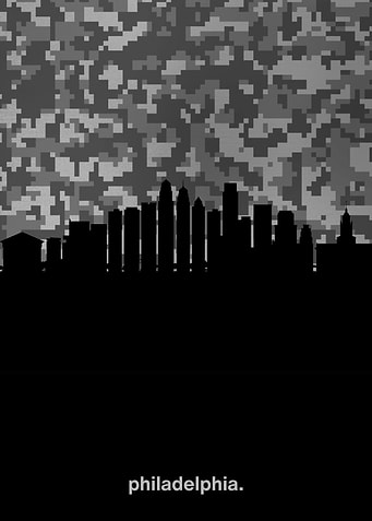Philadelphia camo skyline