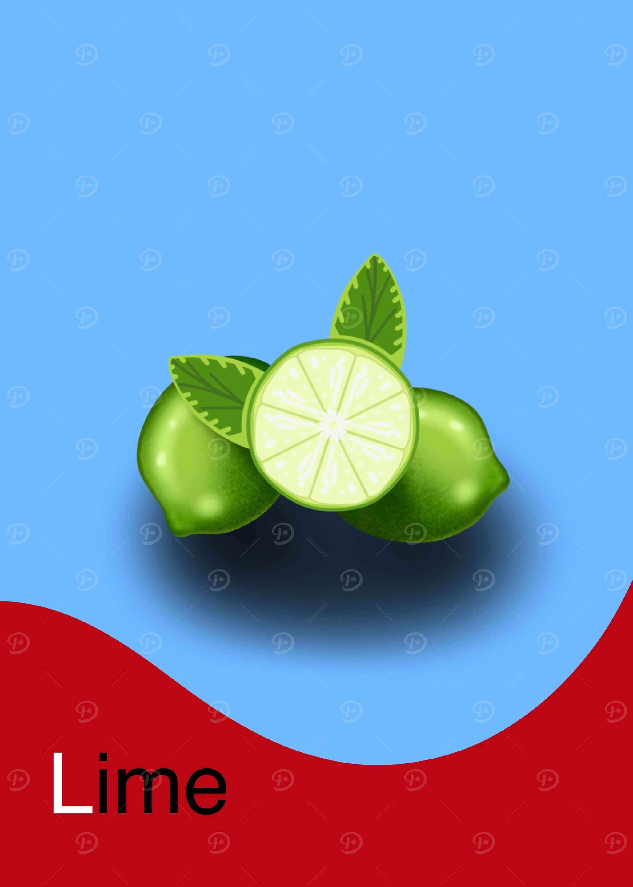 Fresh Lime fruits