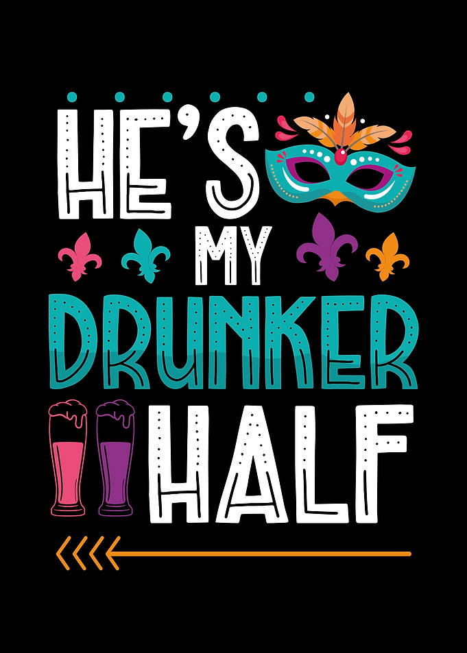Hes my drunker half