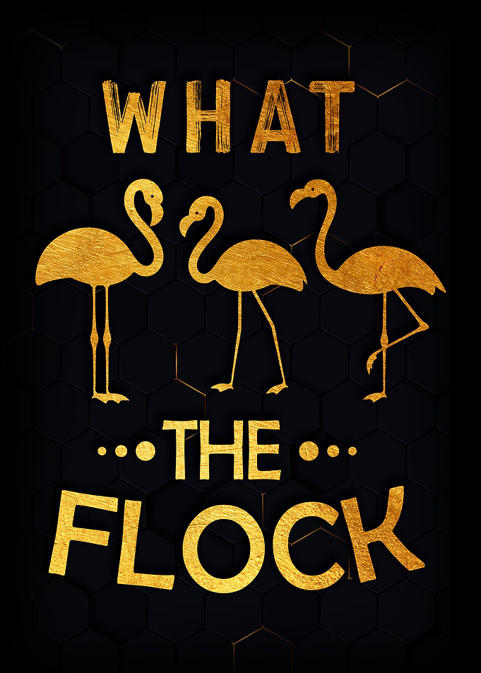 What The Flock Funny Pink