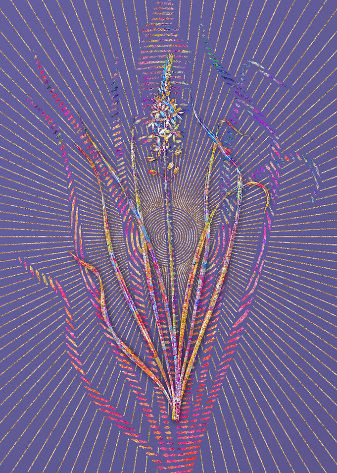 Wild Asparagus Mosaic