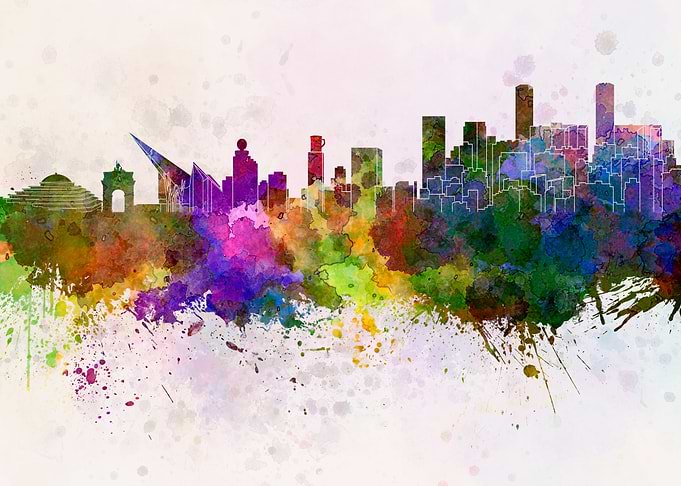 Caracas skyline
