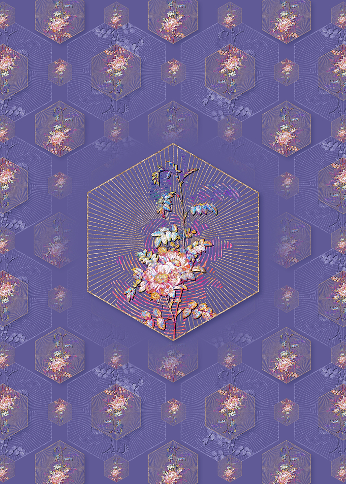 Alpine Rose 2 Pattern