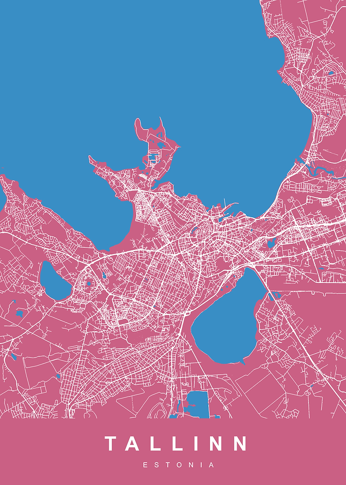 TALLINN Map ESTONIA