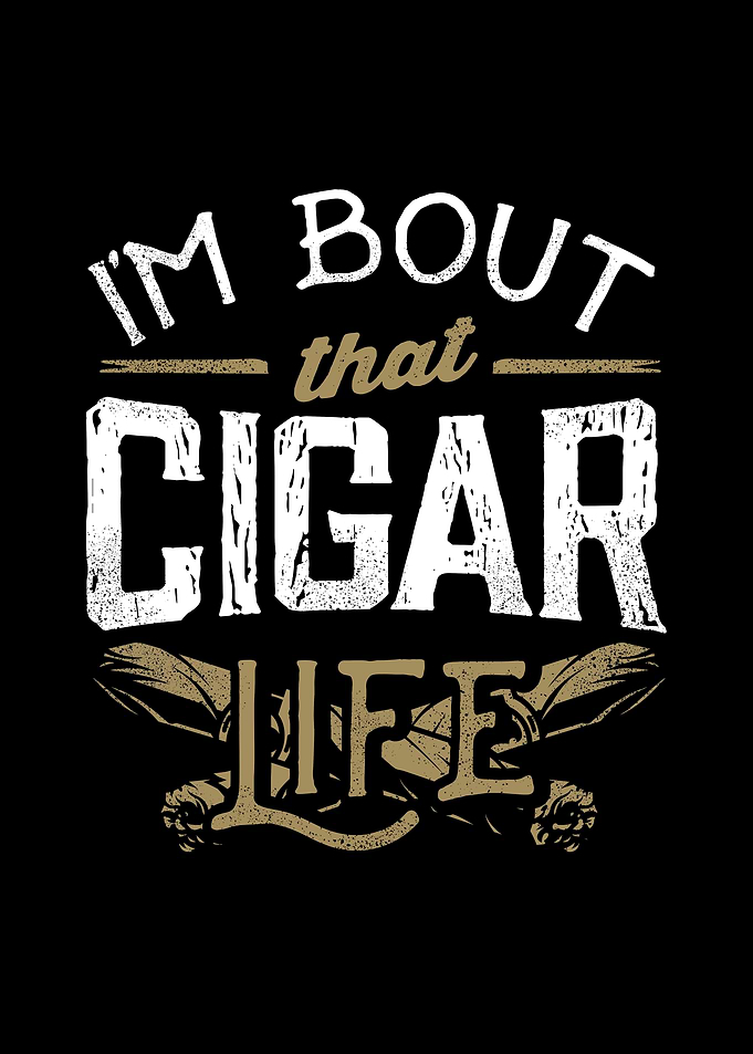 Funny Cigar Lover Graphic