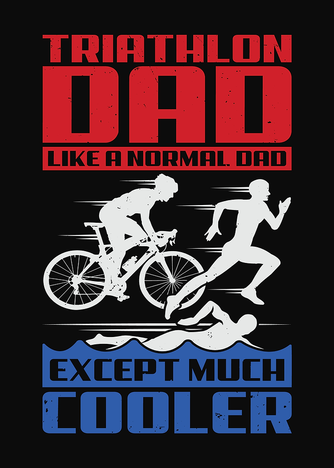 Triathlon Dad Design