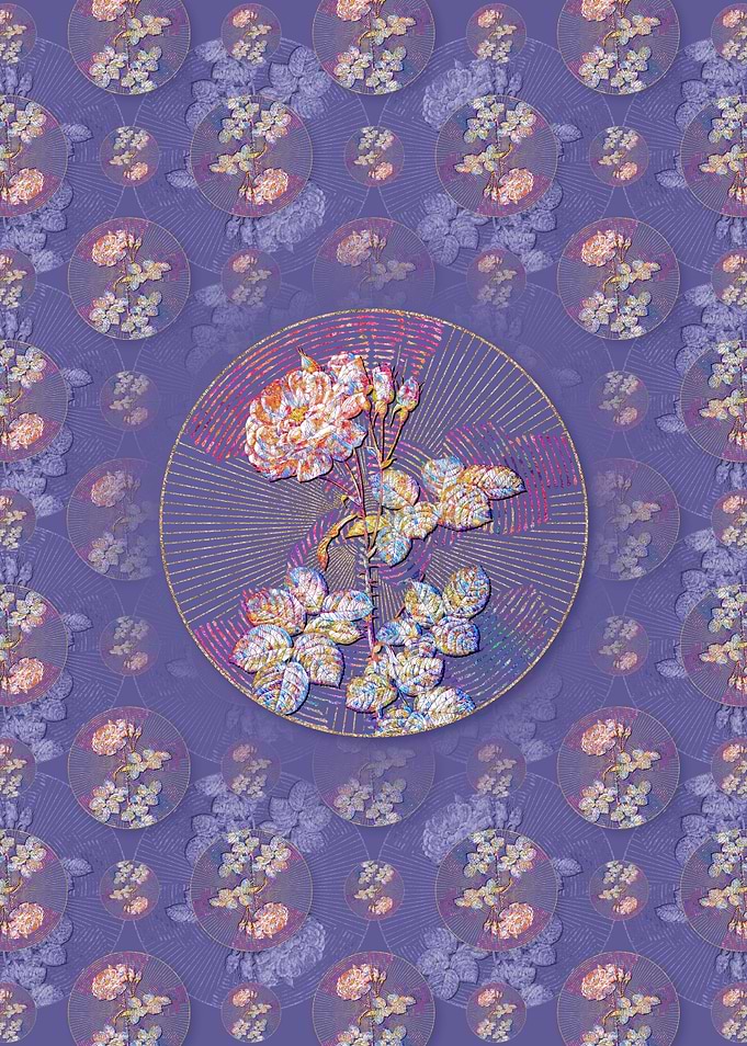 Damask Rose 2 Pattern