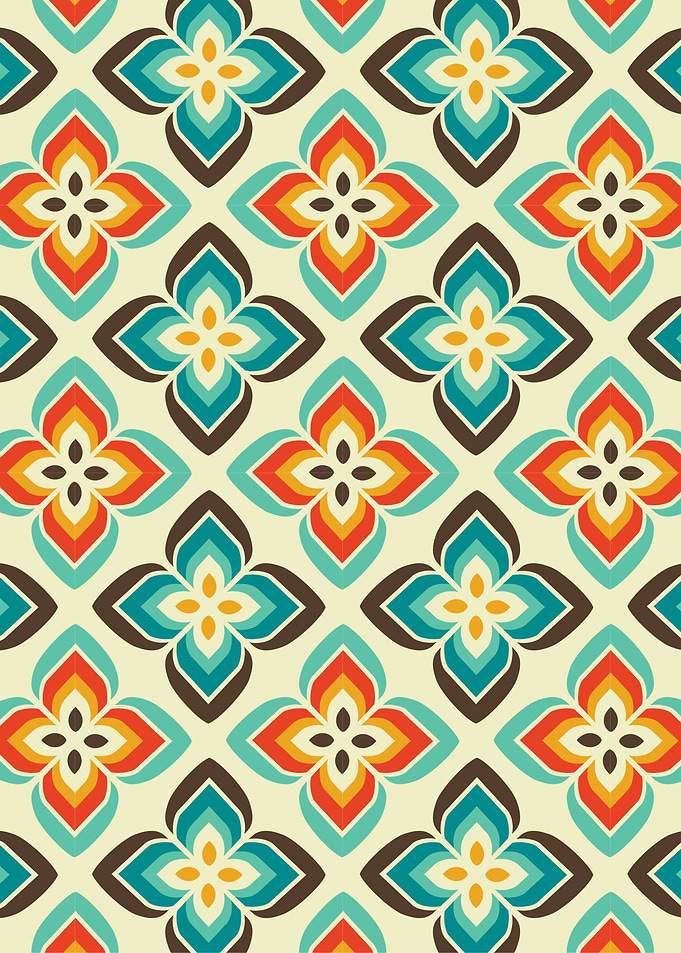 Modern Retro Pattern 08